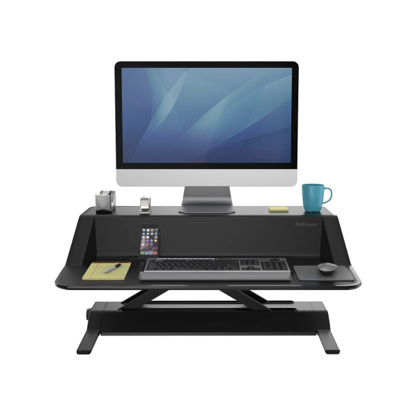 Radna platforma Fellwoes  Lotus Sit-Stand crna 0007901