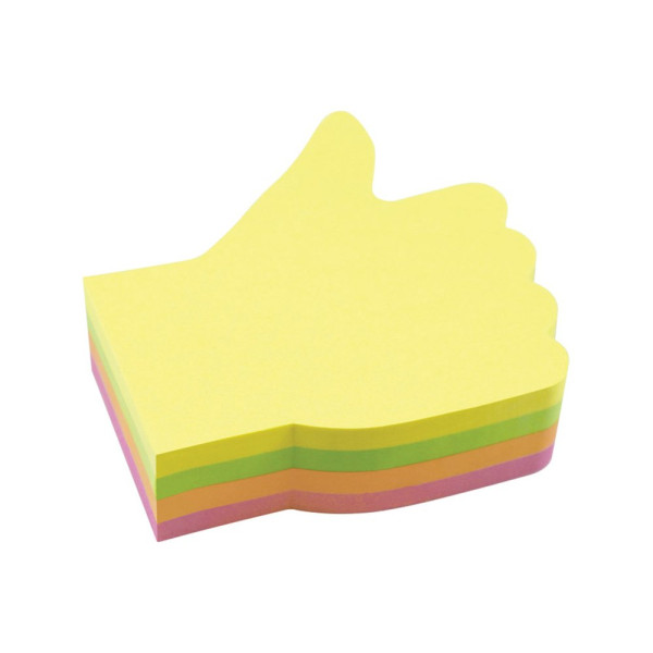 Samolepljivi listići Info Notes ruka 70x70mm 200L 5825-39