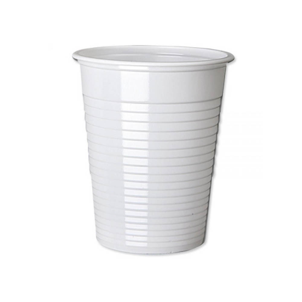 Čaša 200ml plastična bela