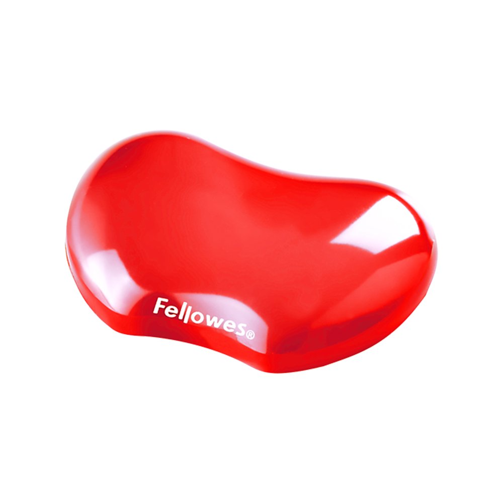 Odmarač zgloba FELLOWES Crystals gel crveni 91677