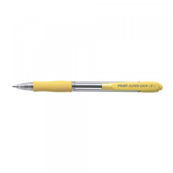 Hemijska olovka PILOT Super Grip žuta neon 154683