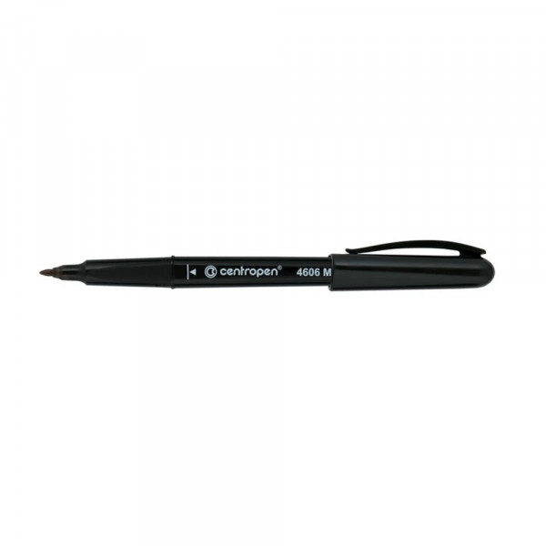 Marker za CD CENTROPEN 4606 1 mm, crni