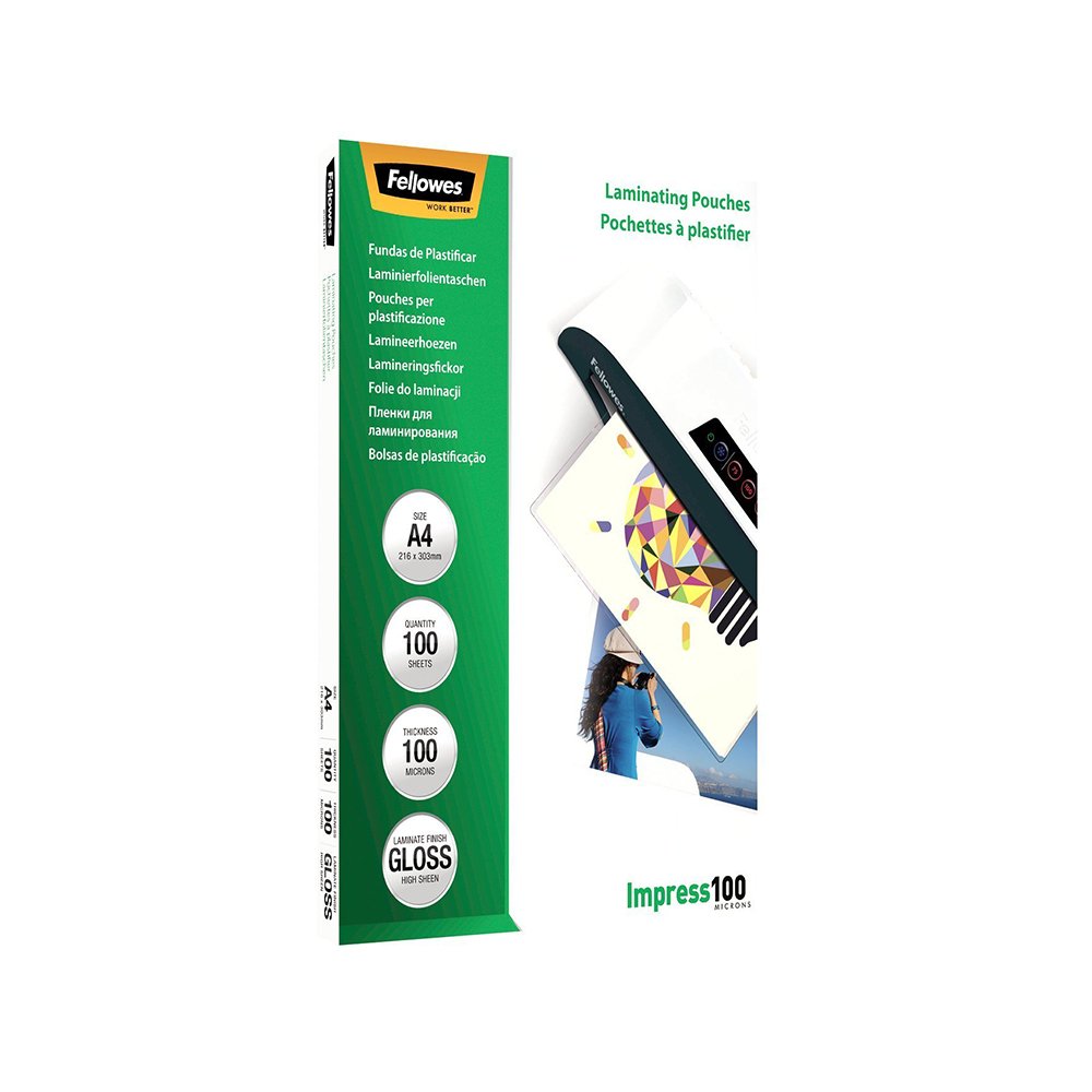 Folija za plastifikaciju FELLOWES 5351111 - A4 100 mic