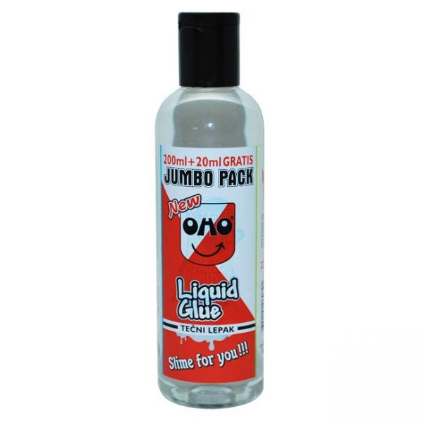 Lepak OHO 200ml + 20ml tečni slime vodoperiv providan
