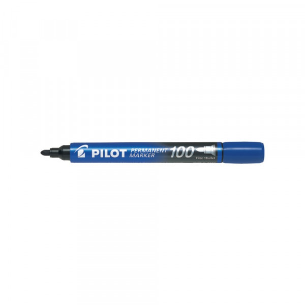 Permanent Marker PILOT plavi obli vrh SCA-100-L 511110