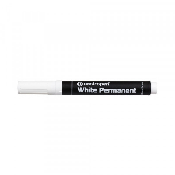 Permanent Marker CENTROPEN 8586 2.5mm beli