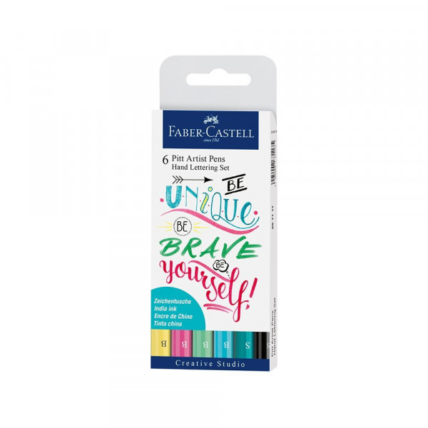 Pitt Art set Faber Castell  B 1/6 267116 Unique