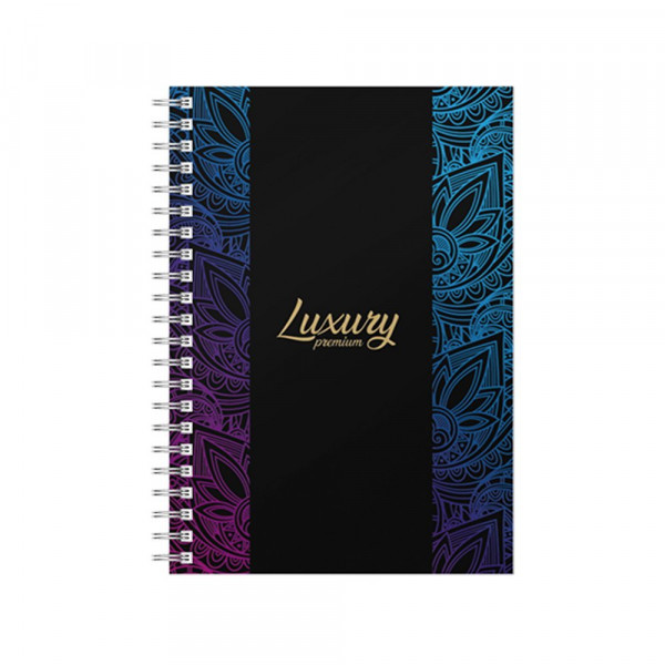Sveska A6 Mandala  Flowers spirala dikto 100l (HL)