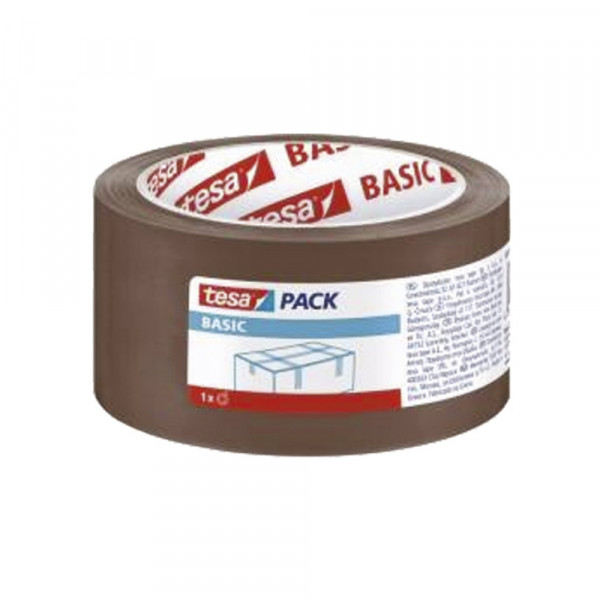 Traka lepljiva 48mm/50m Tesa Basic 58573 braon