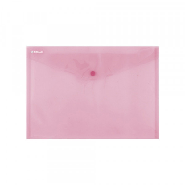 Fascikla pismo A4 Donau providno crvena 8544001PL-04