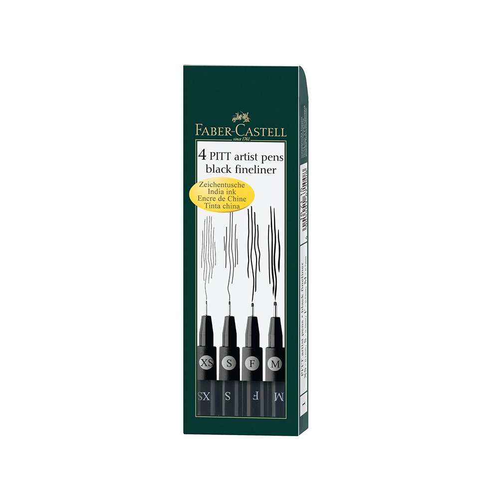 Pitt Art set  1/4 fineliner 167115