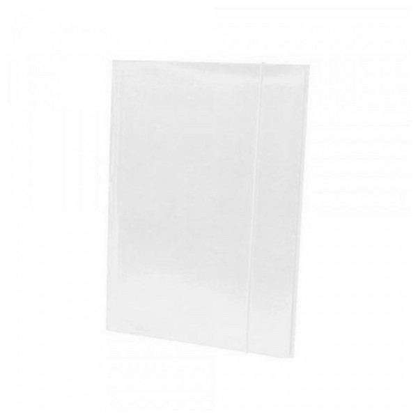 Fascikla plastificirana sa gumicom 600g bela