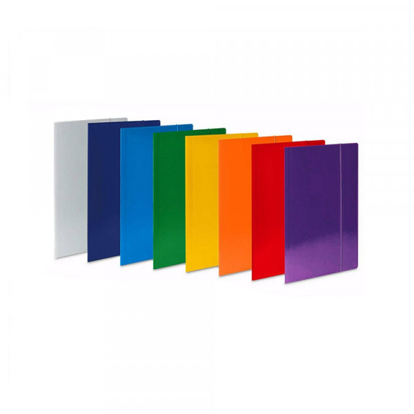 Fascikla plastificirana sa gumicom 400gr mix