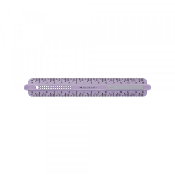 Lenjir Faber Castell Sparkle fleksibilan 15cm pastel 172015