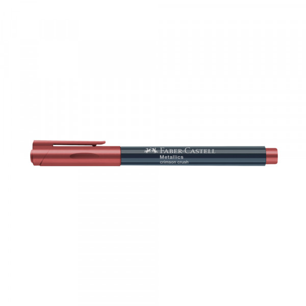 Permanent marker Faber Castell Metalics col 293 Crimson Crush 160793 (crvena)