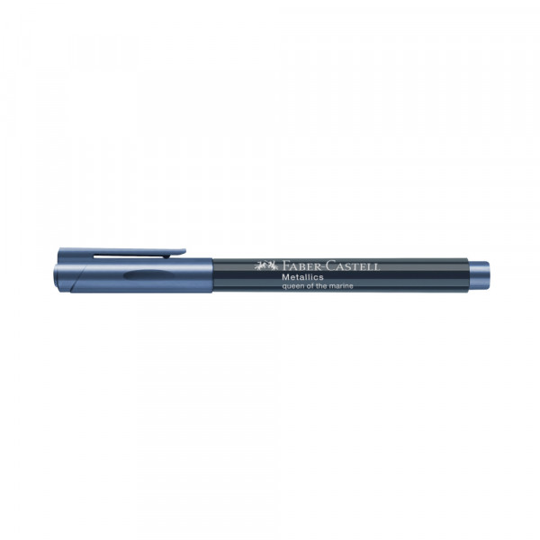 Permanent marker Faber Castell Metalics col 253 Queen of marine 160753 (teget)