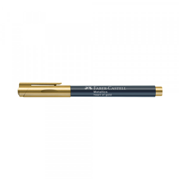 Permanent marker Faber Castell Metalics col 250 heart of gold 160750 (zlatna)