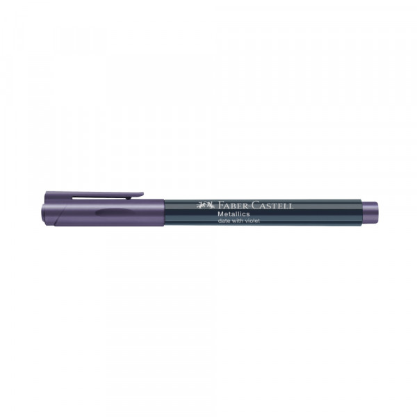 Permanent marker Faber Castell Metalics col 236 Date of violet 160736 (lila)