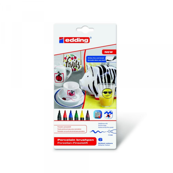 Marker Edding za porcelan E-4200 1/6 standardne boje