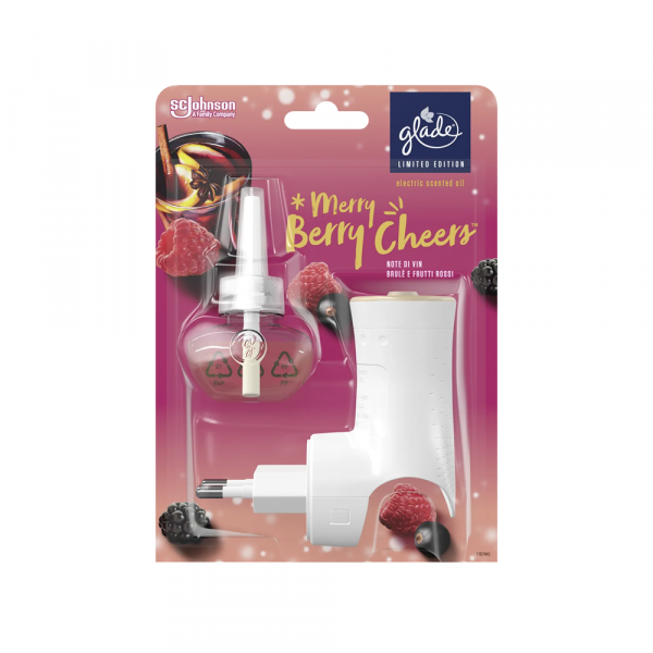 Glade električni komplet Merry Berry Cheers