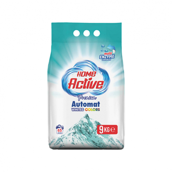 Prašak za veš Home Active 9 kg, 65 pranja