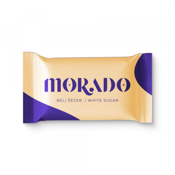 Šećer u kesici Morado beli 4g 1/500