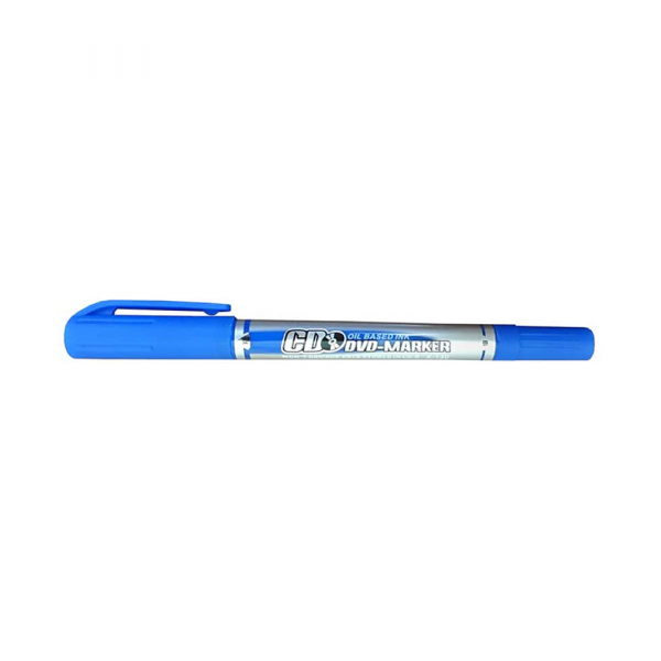 Marker CD/DVD dupli X-130 plavi D005