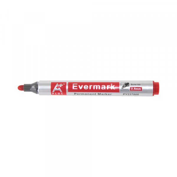 Permanentni marker Evermark A-plus PY237800 crveni