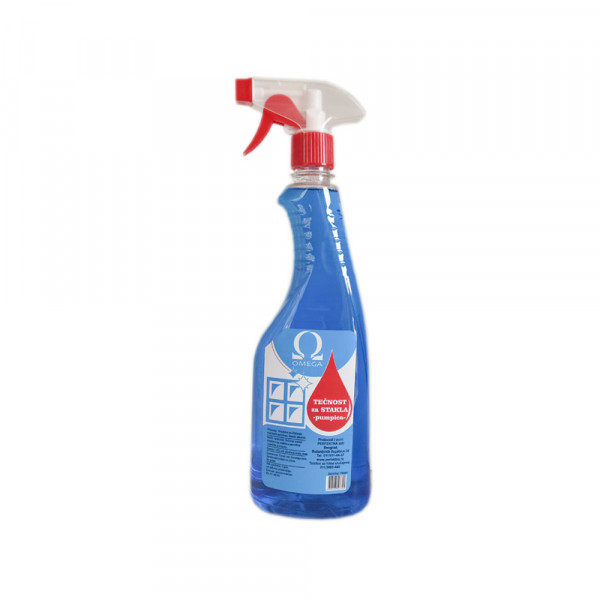 Tečnost za staklo OMEGA sa pumpicom 750ml
