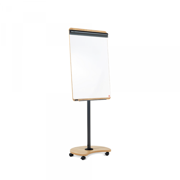 Tabla flipchart mobilna, sa držačima papira, Rocada NAT618