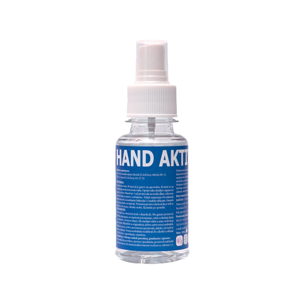 Sredstvo za dezinfekciju ruku HAND AKTIV 100ml sa dozerom