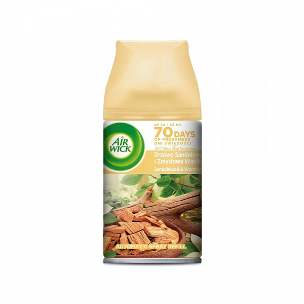 Dopuna za osveživač AIRWICK Freshmatic aparat na baterije Vanila&Sandalwood  250ml